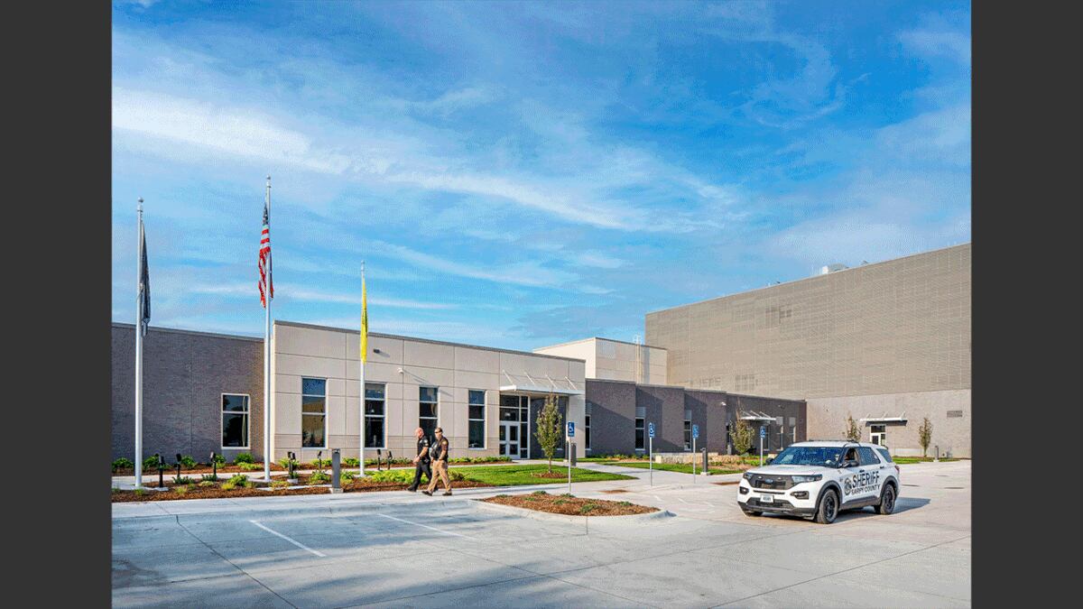 The new Sarpy County Jail is officially open.