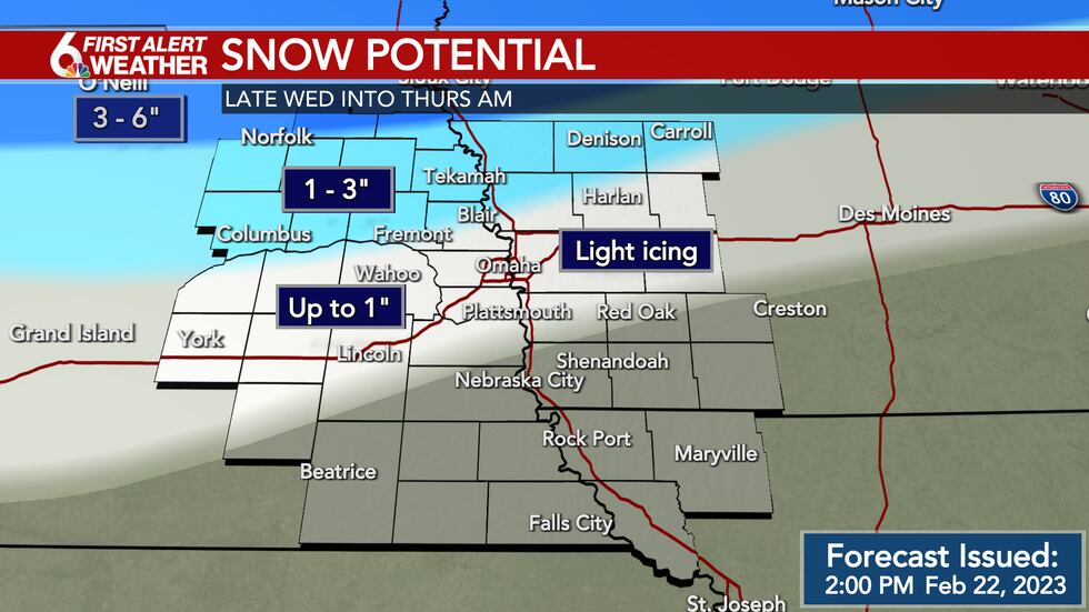 Snow forecast