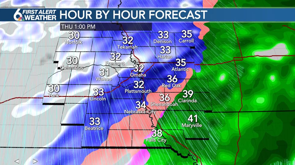 Thursday Precipitation
