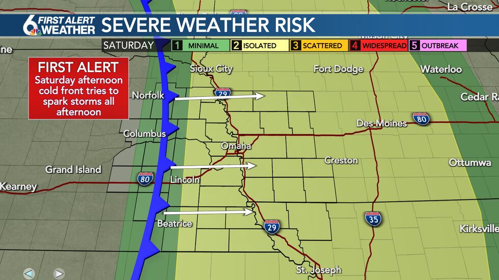 Saturday Severe