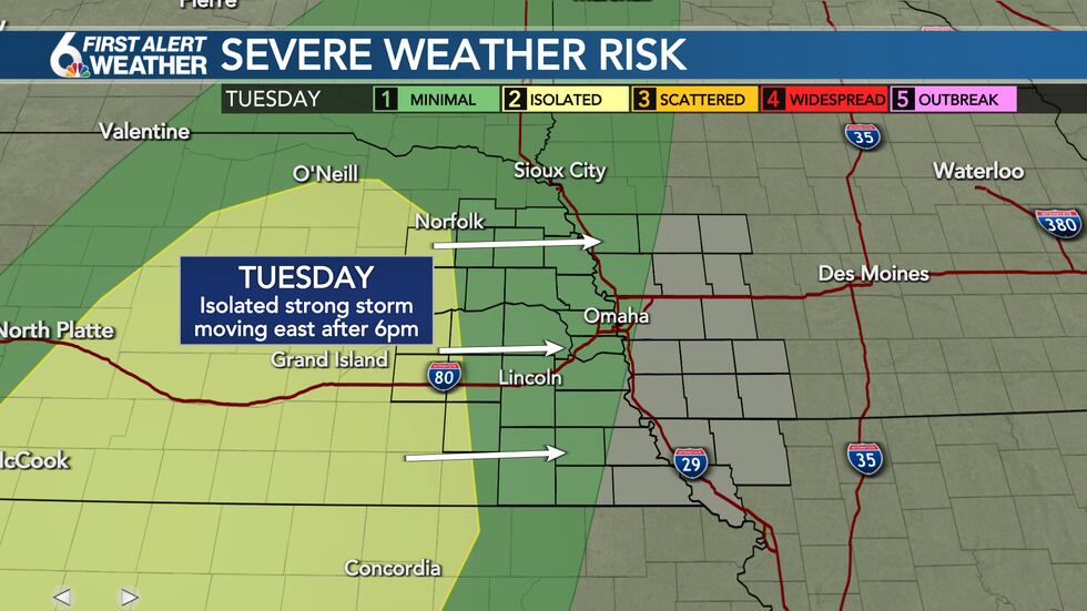 Tuesday Severe