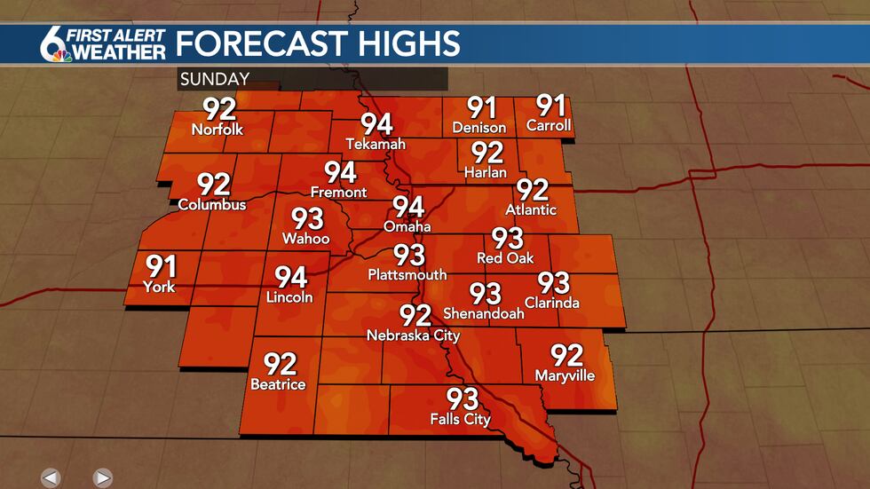 Sunday highs