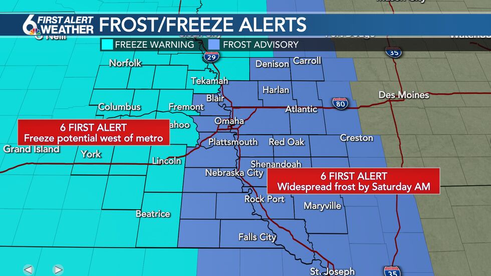 Freeze Warning/Frost Advisory