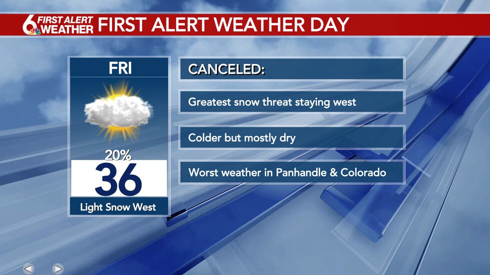 First Alert Cancelled