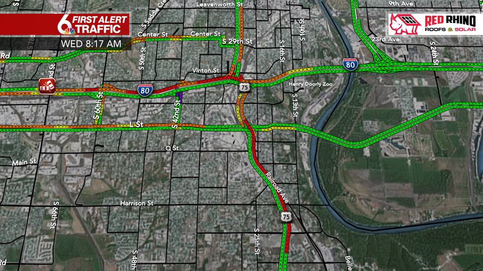 Traffic Along I-80 WB and JFK NB