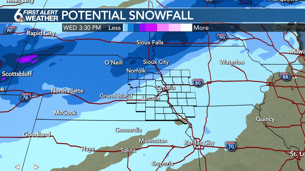 Potential Snowfall