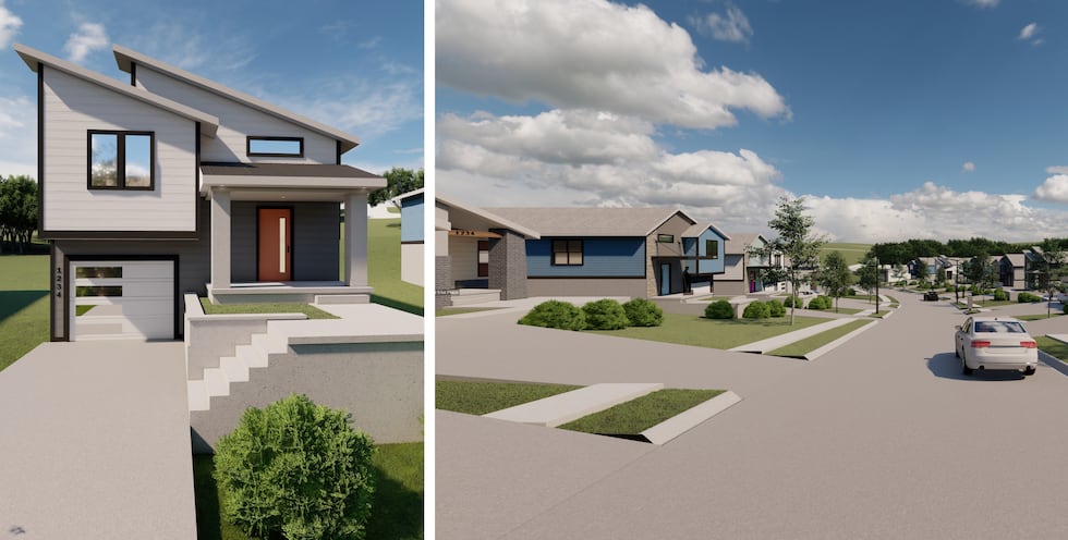 Habitat for Humanity is working with the city of Omaha to build new affordable housing on an...