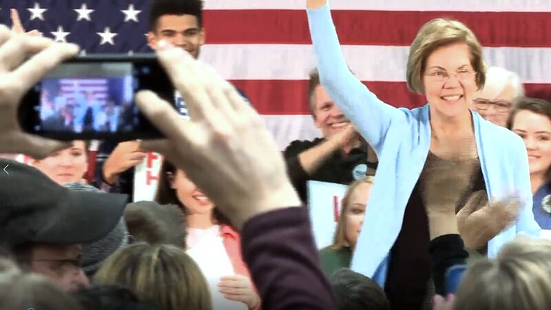 Democratic presidential hopeful Elizabeth Warren brought her 2020 bid to a town hall in...