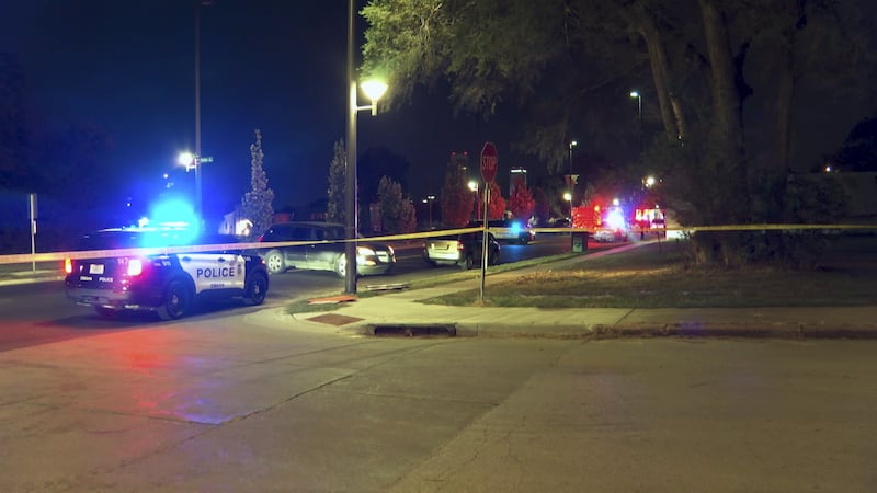 Omaha Police investigated after a teen was killed and five others shot at 24th and Clark...