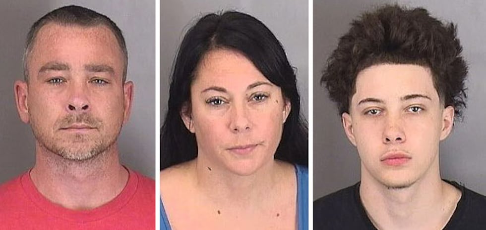 Three members of the same family were arrested Wednesday morning as suspects in a July 4...