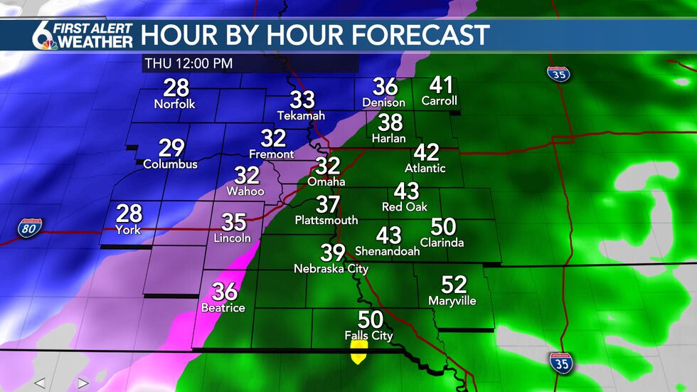 Thursday Precipitation