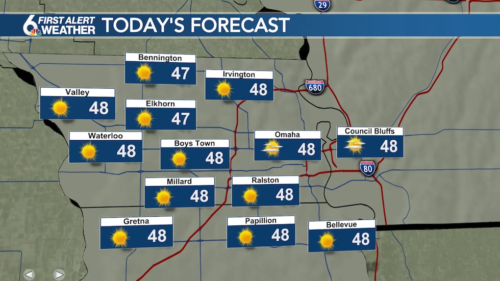 Today's Forecast in Omaha Metro