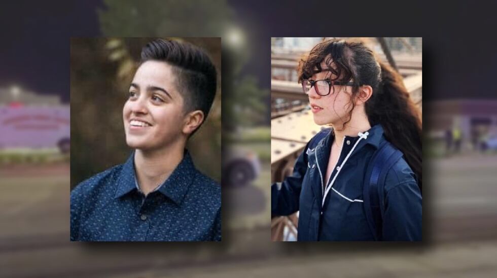 Edith Hermosillo (left) and Emily Siebenhor were killed in a collision at 52nd and O Streets...
