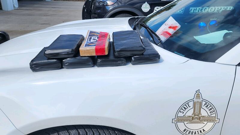 The Nebraska State Patrol says they arrested a California woman after they found 20 pounds of...