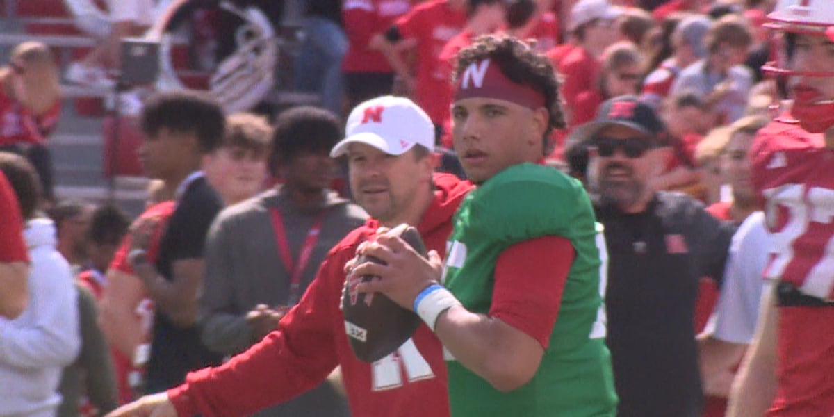 Nebraska quarterbacks shine in Huskers spring game Nebraska quarterbacks shine in Huskers spring game
