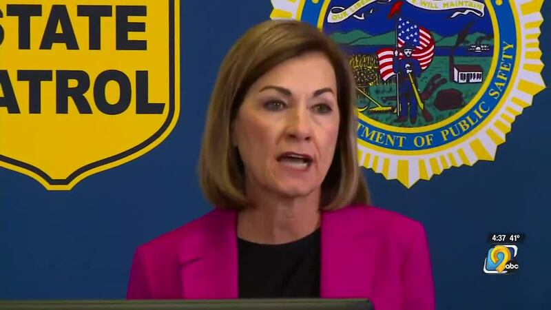 Governor Kim Reynolds signed a Disaster Emergency Proclamation on Saturday to ease...