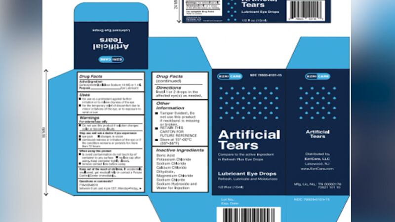 The recalled drops has caused serious infections, leading to lasting damage in some people.