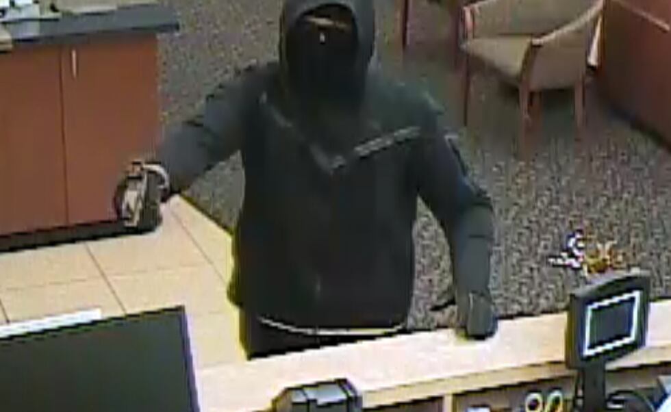 Omaha Police released this photo from a robbery that occurred Thursday, Dec. 8, 2022, at a...
