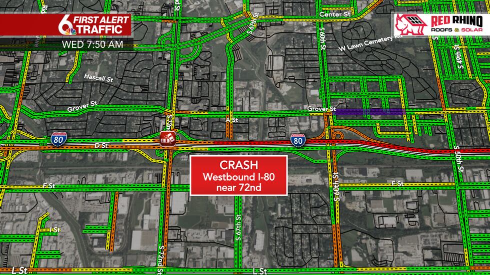 I-80 WB Crash