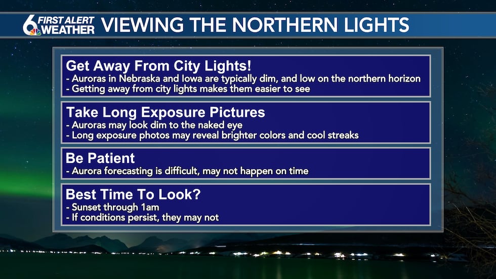 Norther Lights Viewing Tips